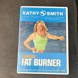 Kathy Smith Your Leader in Total Fitness Timesaver Cardio Fat Burner DVD 📀